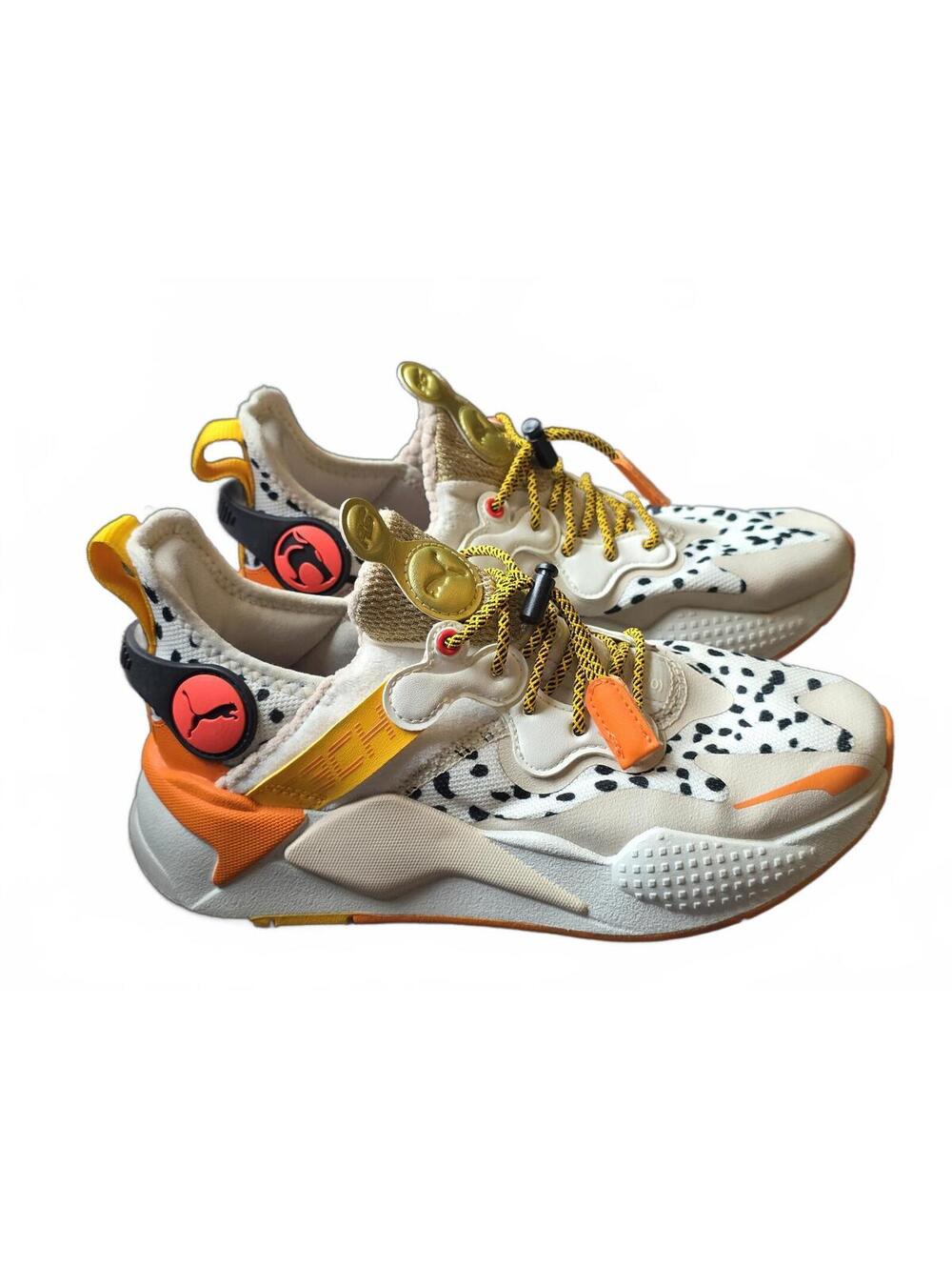 PUMA x THUNDERCATS RS-X T3CH Cheetara Thunder Cats Marshmallo White Orang Wm 6.5